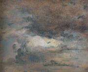 John Constable Cloud Study evening 31 August 182 oil painting artist